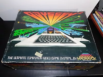 Magnavox Odyssey 2 Game Console Controllers & Original Box & 9 Games -Untested • $125