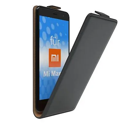 Case For Xiaomi Mi Max 3 Flip Protective Case Phonecase Flip Cover Black • $18.05