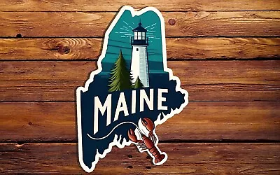 Maine Sticker Water-resistant Sticker Bumper Sticker Outdoor Lobster Sticker • $6