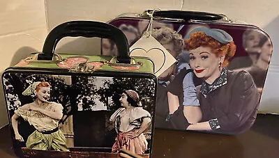 I LOVE LUCY Large And Small Keepsake Tin Lunch Boxes Lucille Ball • $15.99