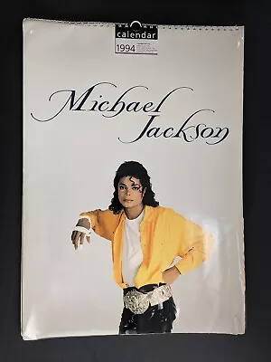 Michael Jackson Officially Licensed Dangerous Calendar 1994 (Used) • $14.99