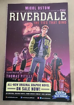 Riverdale 2021 Print Ad Promo Art CW Archie Micol Ostow Thomas Pitilli Comic • $5