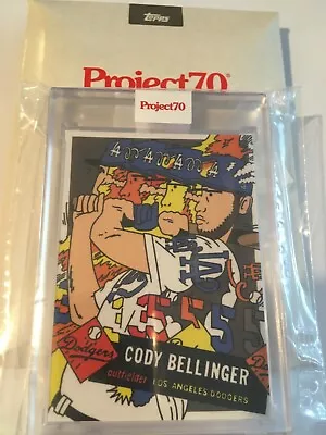 Cody Bellinger Topps Project70 By Ermsy Los Angeles Dodgers Baseball Card • £35