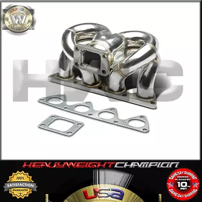 Equal Length Ram Horn Turbo Manifold For DC2 Integra B16 B18 Civic CRX EG EK EF • $154.50