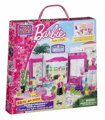 Mega Bloks Barbie Pet Shop • $99.90