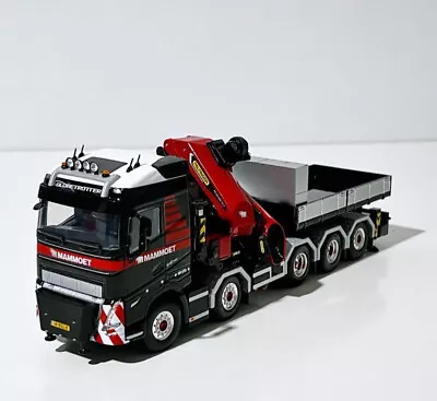 Volvo FH5 10x4palfinger Crane+jib+ballastbox  Mammoet  WSI Truck Models 410302 • £193