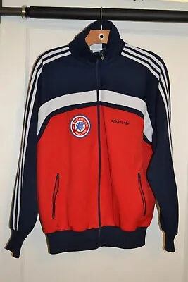 $64.95 • Buy Vintage Adidas Track Suit 1985 12th Maccabiah Games Size L ISRAEL / USA - NM