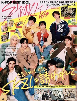 K-POP SUPER IDOL Stray Kids Magazine Apr 2024  Japanese Magazine Japan • £29.73