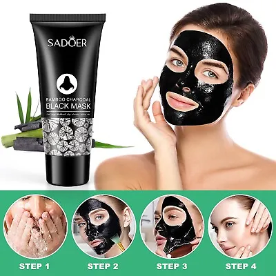 ​Facial Cleansing Peel-off Mask Charcoal Mask Blackhead Remover Purifying Acne • $7.59