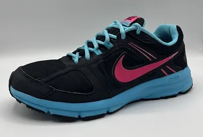 Nike Air Relentless 3 Women's Size 7.5 616596-002 Black Blue Pink - EUC • $24.99