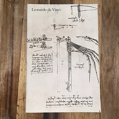 Vintage Leonardo Da Vinci Book By IBM Arts And Science Exhibit Guide Paperback • $12.90