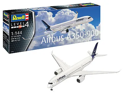 £36.99 • Buy 1:144 Scale Revell Airbus A350-900 Lufthansa New Livery Model Kit#1637