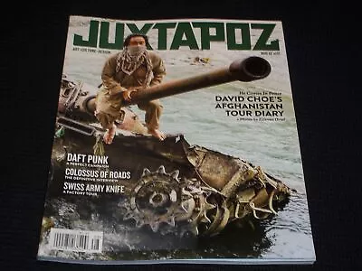 2013 August Juxtapoz Magazine - David Choe Afghanistan Front Cover - L 8668 • £40.15