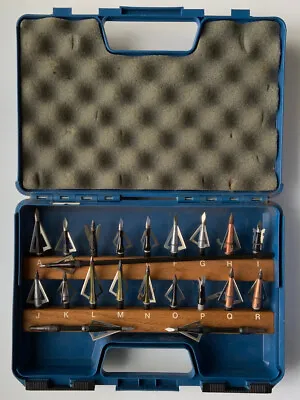 Vintage Wasp Broadheads Salesman Sample Box Bowhunter Archery Advertising Dealer • $179.99