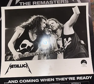 Metallica 8” X 10” Promo Picture Black Album Promo Near Mint Not Signed  • £48.26
