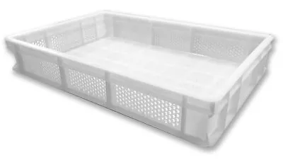 Perforated Dough/Pasta Tray Stackable 600x400x100mm Pizza Pasta Bread Proving • $45