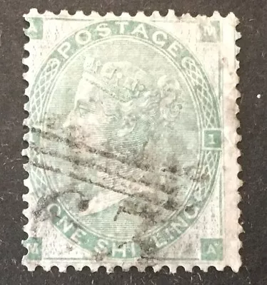 GB Queen Victoria 1862/64 VFU 1s Stamp Plate 1 LH • $1.23