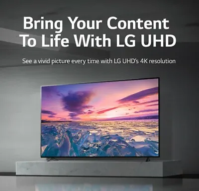 LG 70  Class 4K UHD 2160P WebOS Smart TV - Model 70UQ7070ZUD (2022) • $650