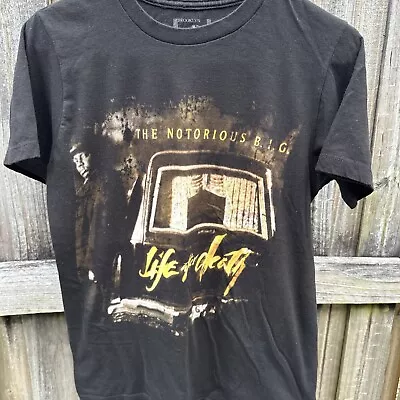 Vintage The Notorious B.I.G. Biggie T-Shirt Small Brooklyn Mint Life After Death • $12