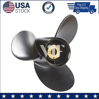 10 1/2 X 13 Aluminum Outboard Propeller Fit Mercury Engines 25-70HP13 ToothRH • $59.99