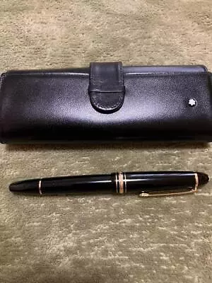 H258 MONTBLANC Meisterst Ck Fountain Pen 147 Traveler 220 • $506.32