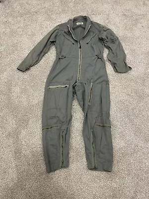 Vtg 1968 K-2B Flight Suit Aviation Mans Jumpsuit Military USAF Vietnam Coveralls • $69.99