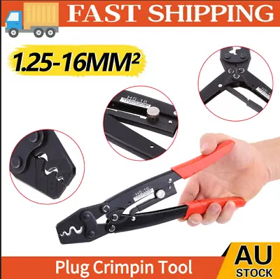 $21.88 • Buy 1.25-16mm² Cable Battery Lug Anderson Plug Crimping Crimper Tool Bare Terminal