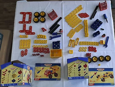 £25 • Buy JUNIOR MECCANO With Manuals 1350 And 1355 Age 4-7 - Vintage