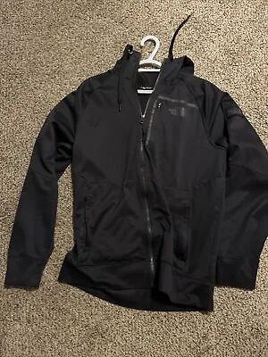 North Face Zip Up Black Large • $32