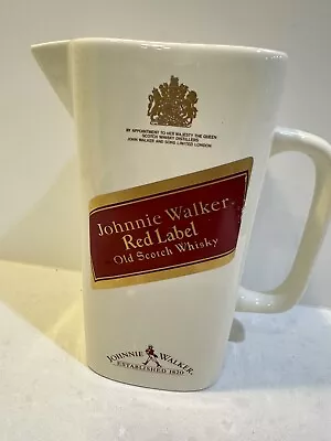 Vintage Johnnie Walker Red Label Old Scotch Whisky Ceramic Jug By Wade PDM • $65