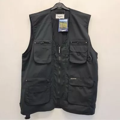 3XL Champion Gilet Waistcoat Body Warmer Hunting Shooting Fishing Black • £18.99