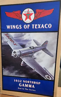 Wings Of Texaco 1932 Northrop Gamma Series 2 Ertl Collectibles Diecast Bank  • $11.99