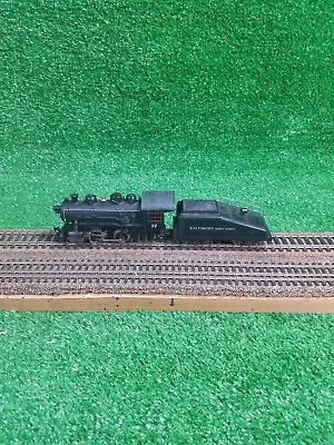 Mantua HO Baltimore And Ohio 0-4-0 Steam Locomotive And Tender #99 Runs W/ Light • $44.99