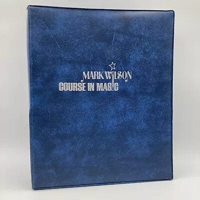 Mark Wilson Course In Magic Blue Binder 1976 • $20