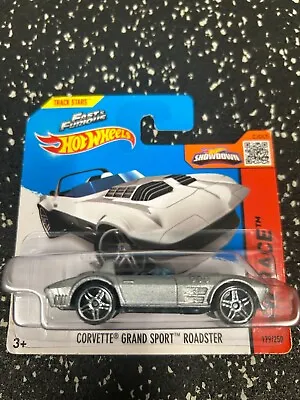 CORVETTE GRAND SPORT ROADSTER SILVER Hot Wheels 1:64 **COMBINE POSTAGE** • $3.64