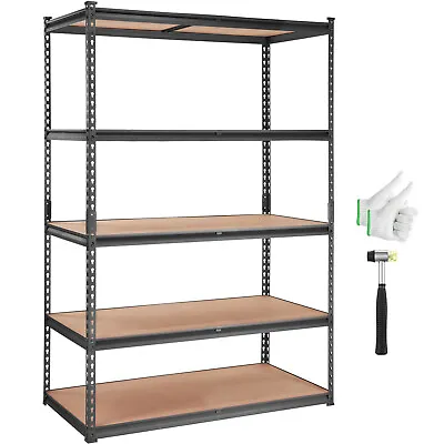 VEVOR Storage Shelving Unit Garage Storage Rack 5-Tier Adjustable 2000 Lbs Load • $110.99