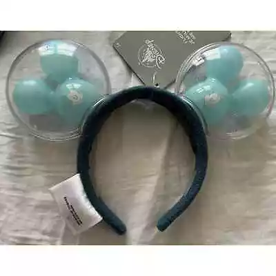 Disney Parks  Blue Mickey Mouse Balloon Ears Light Up Headband NEW • $22.99