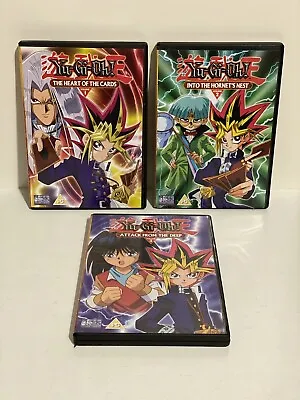 Yu-Gi-Oh - Volumes 1 2 & 3 DVD - 3 Disc • £3.99