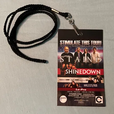 Stimulate This Tour! Promo Lanyard Staind Shinedown Chevelle Halestorm • $3.50