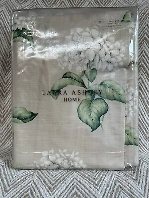 Laura Ashley Hydrangea Heligan Eau De Nil Long Curtains 46  X 72  New Light • £95