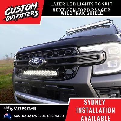 Lazer LED Light Bar To Suit Next Gen Ford Ranger Wildtrak OEM Grille 2022-2024 • $1050