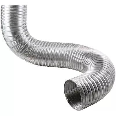 Deflecto AO48/20-A Semi-Rigid Flexible Aluminum Duct (4  Dia X 8ft) • $37.46