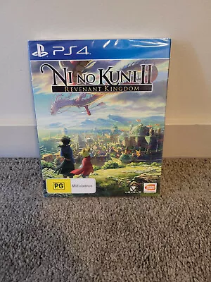 Ni No Kuni II 2 : Revenant Kingdom Special Steelbook Edition PS4 Game (Sealed) • $99.95