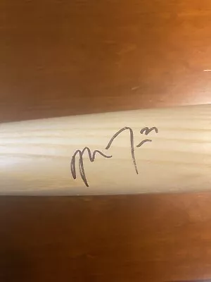 Mike Trout Autographed Baseball Bat 31  LA ANGELS BECKETT COA ROOKIE SIGNATURE • $899.99