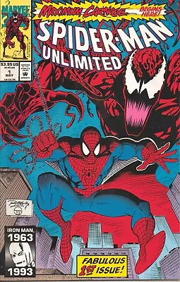 Spider-Man Unlimited #1 Comic 1st Maximum Carnage 1st Edition (Marvel 1993)  20 • £19.99