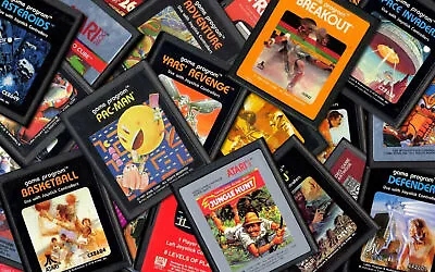 Atari 2600 Games Lot - Pick & Choose! Tested & Working Buy More & Save! Updated! • $24.99