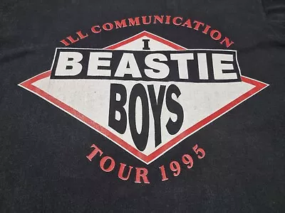 *RARE* VINTAGE 1995 Beastie Boys Ill Communication Tour  T Shirt  Size XL • $600