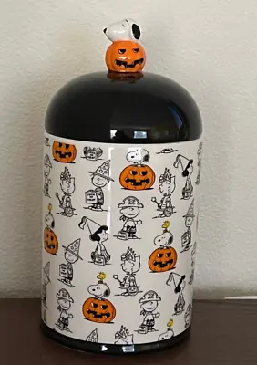 Peanuts Gang Snoopy  Halloween Cookie Jar / Canister • $20