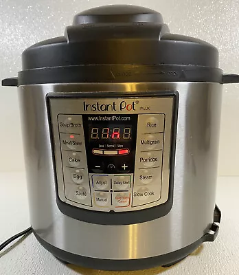 Instant Pot 6 Quart Programmable Pressure Cooker IP-LUX60 V3 • $98.99