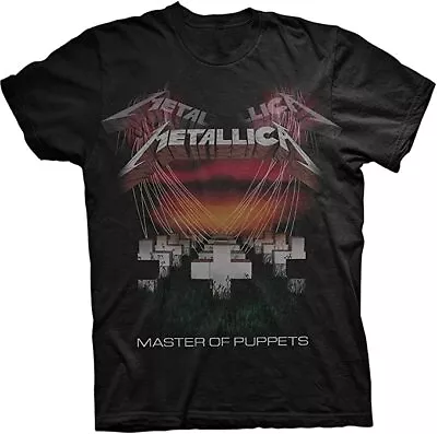 Metallica Master Of Puppets Child Kids Black T Shirt Metallica Boys/Girls Tee • £19.95